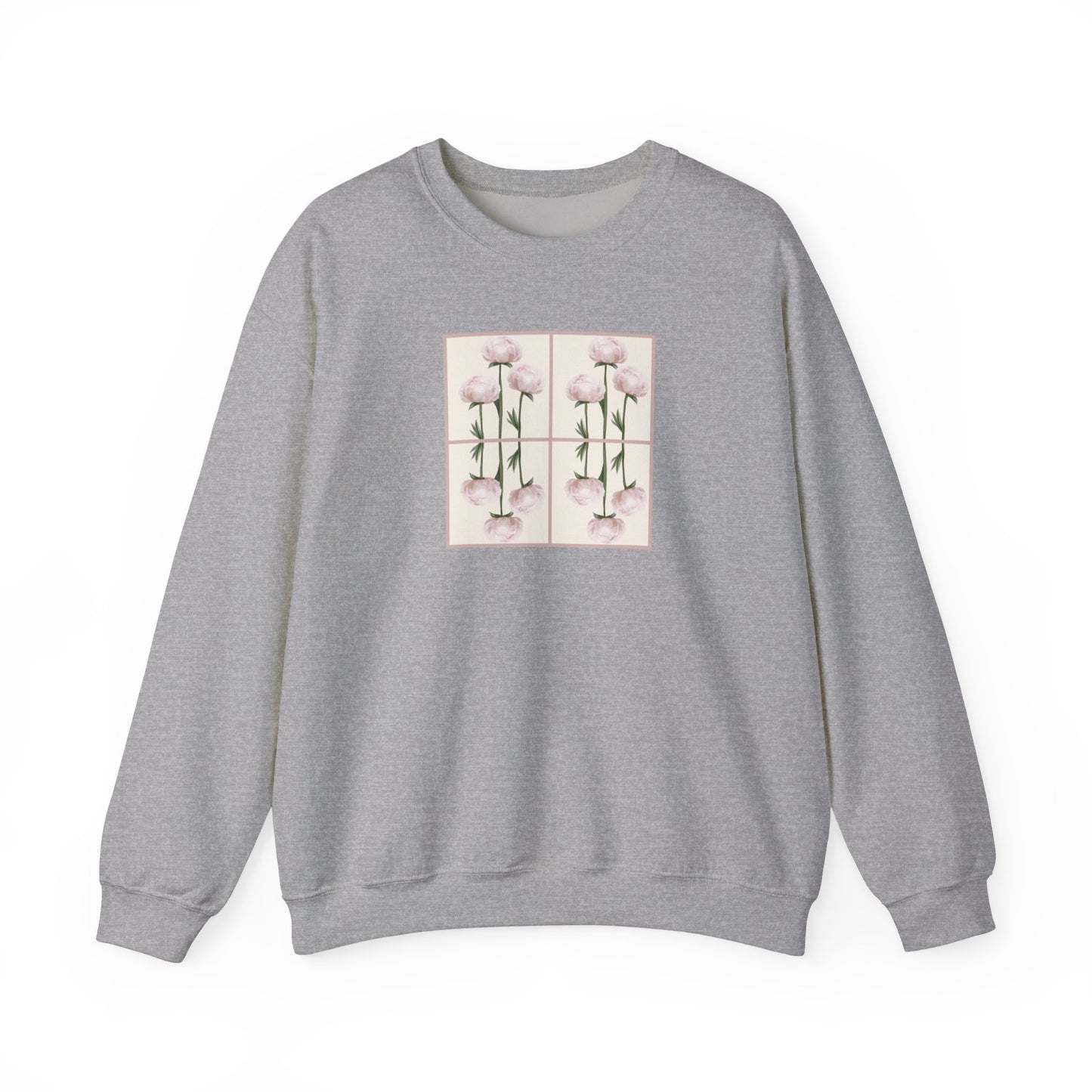 Say It With Flowers - Sweatshirt - Peony: Happy Marriage + Good Fortune