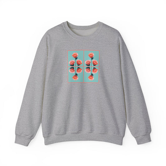 Say It With Flowers - Sweatshirt - Camellia: Adoration & Longing