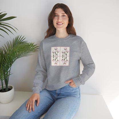 Say It With Flowers - Sweatshirt - Peony: Happy Marriage + Good Fortune