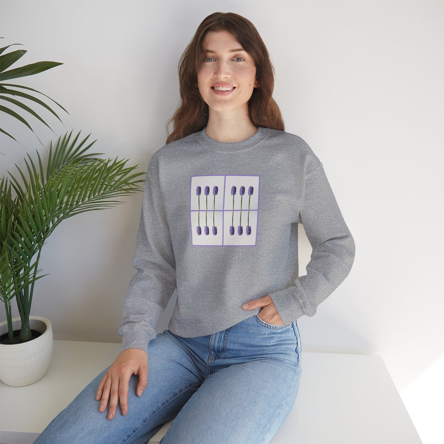 Say It With Flowers - Sweatshirt - Hyacinth: I Am Sorry