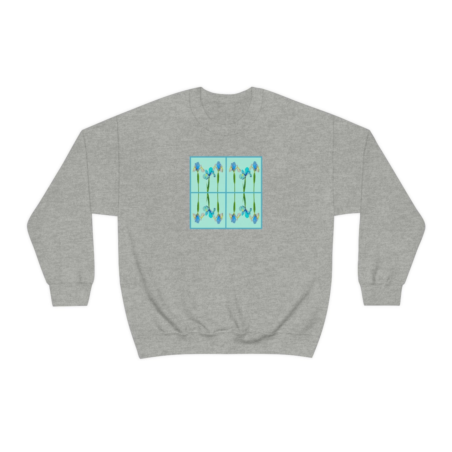 Say It With Flowers - Sweatshirt - Iris: HOPE & FAITH