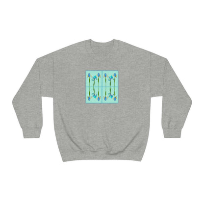 Say It With Flowers - Sweatshirt - Iris: HOPE & FAITH