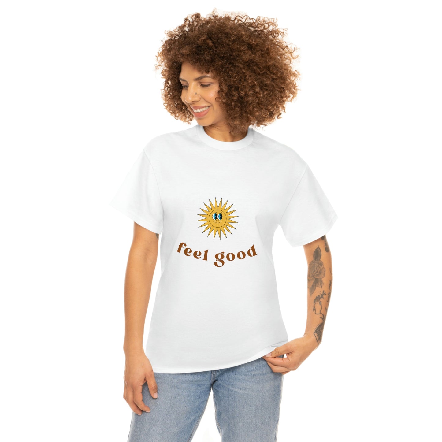 Keep Calm & Ommm (meditate): Feel Good & Sunny T-shirt